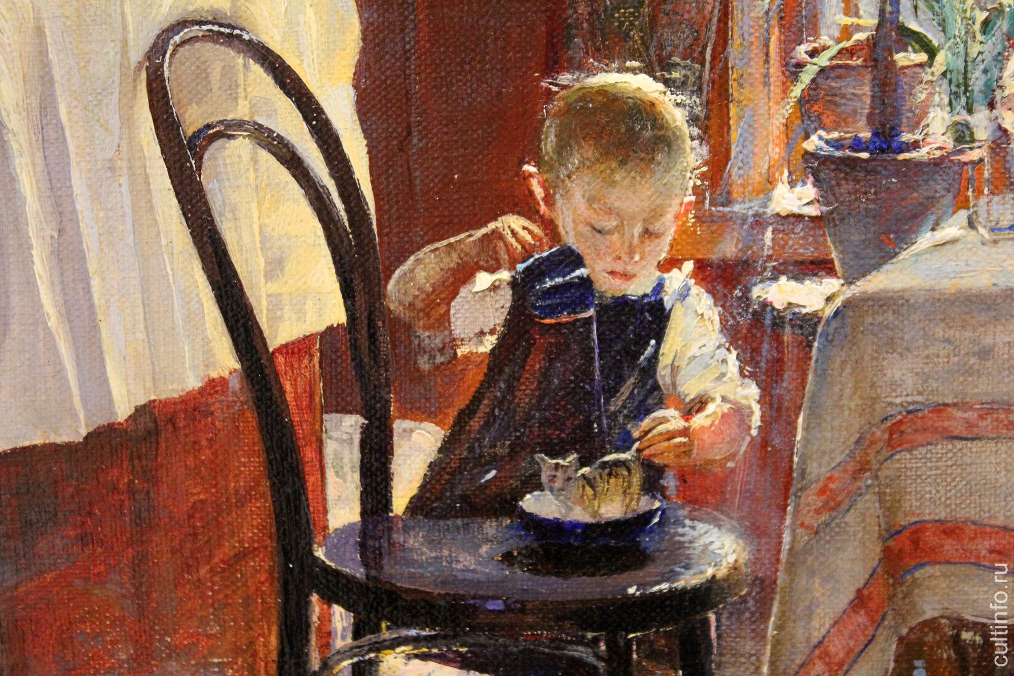 Василий Васильевич Мешков. Утром. 1896. Фрагмент